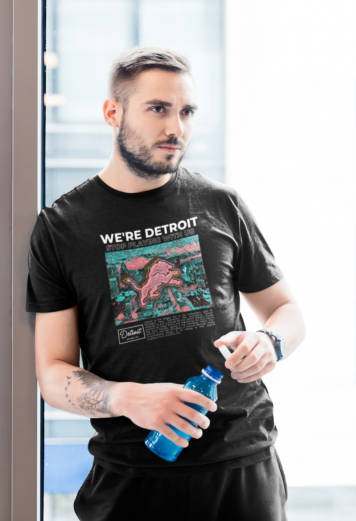The We're Detroit Stop Playing With Us Collection