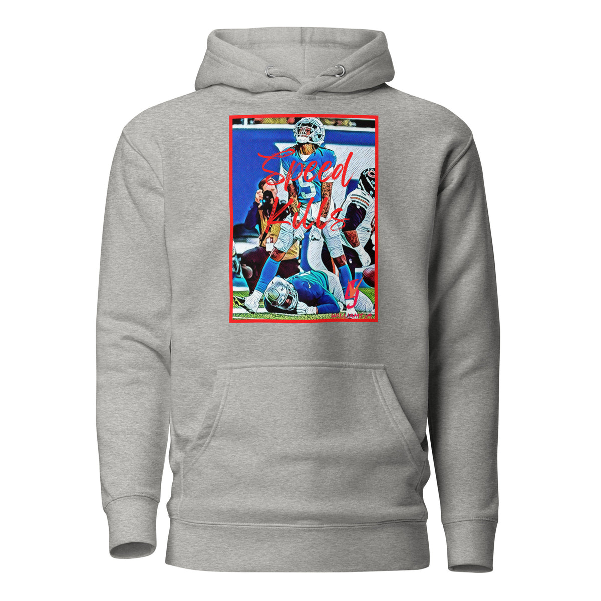 Jameson Williams Speed Kills - Premium Unisex Hoodie