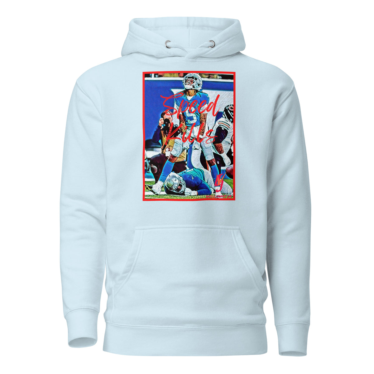 Jameson Williams Speed Kills - Premium Unisex Hoodie