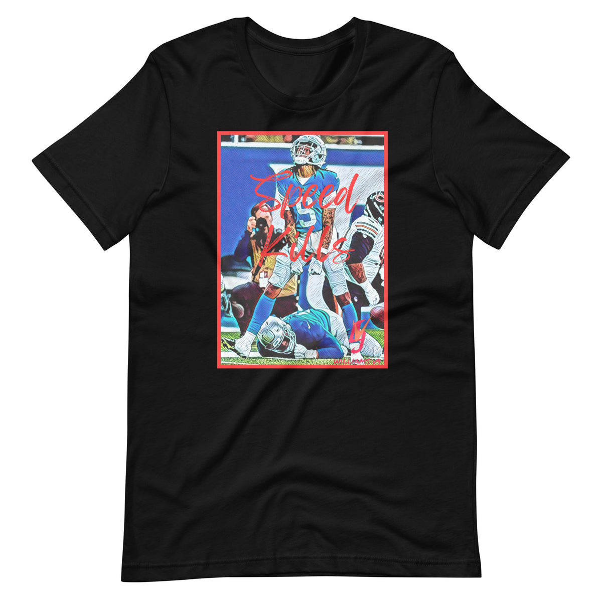 Jameson Williams Speed Kills - Unisex Premium T-Shirt