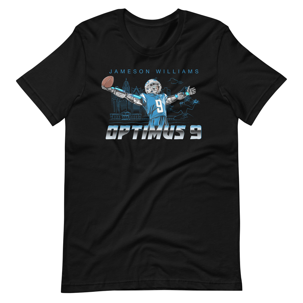 Jameson Williams Optimus 9 - Double Sided Unisex Premium T-Shirt