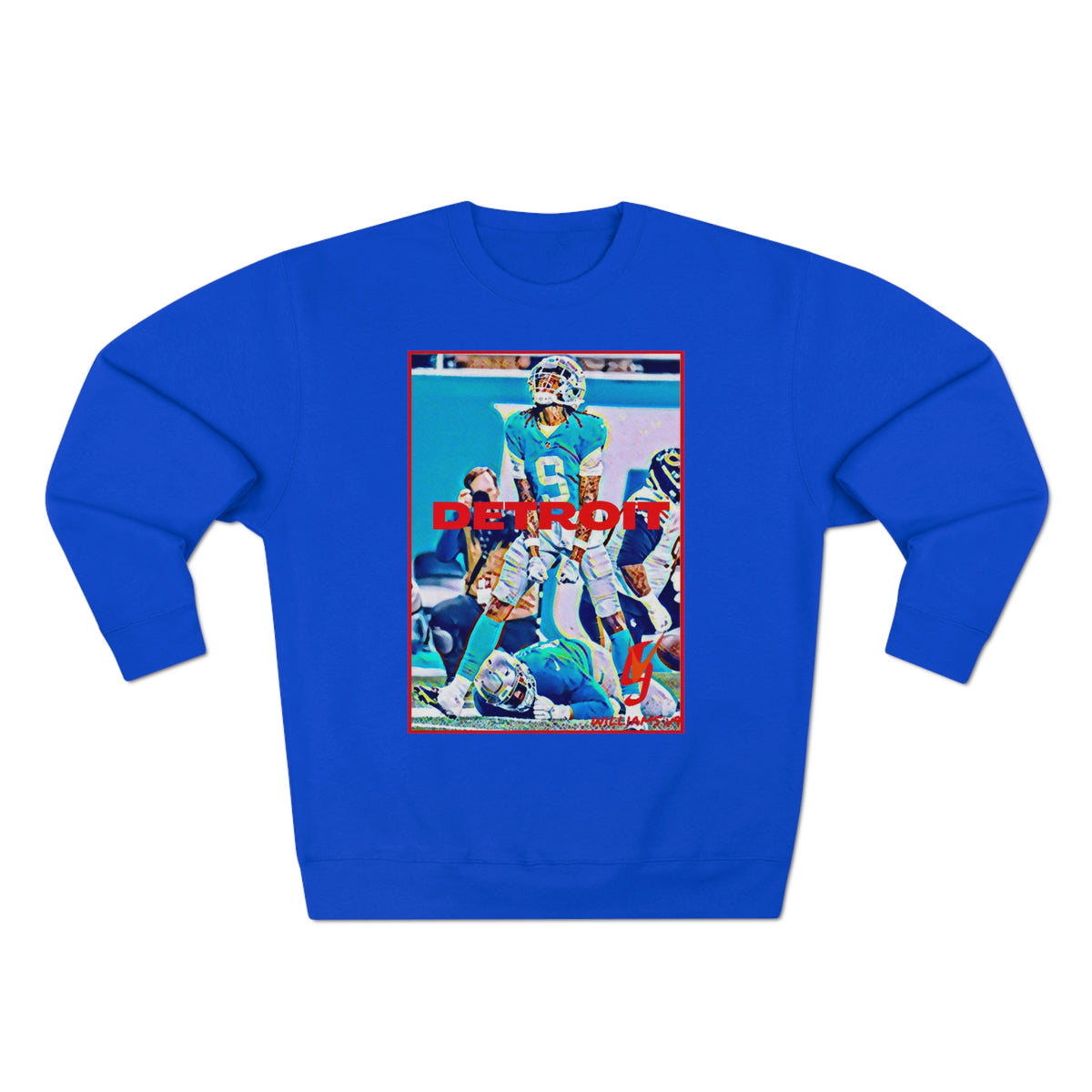 Jameson Williams V9 - Unisex Premium Sweatshirt