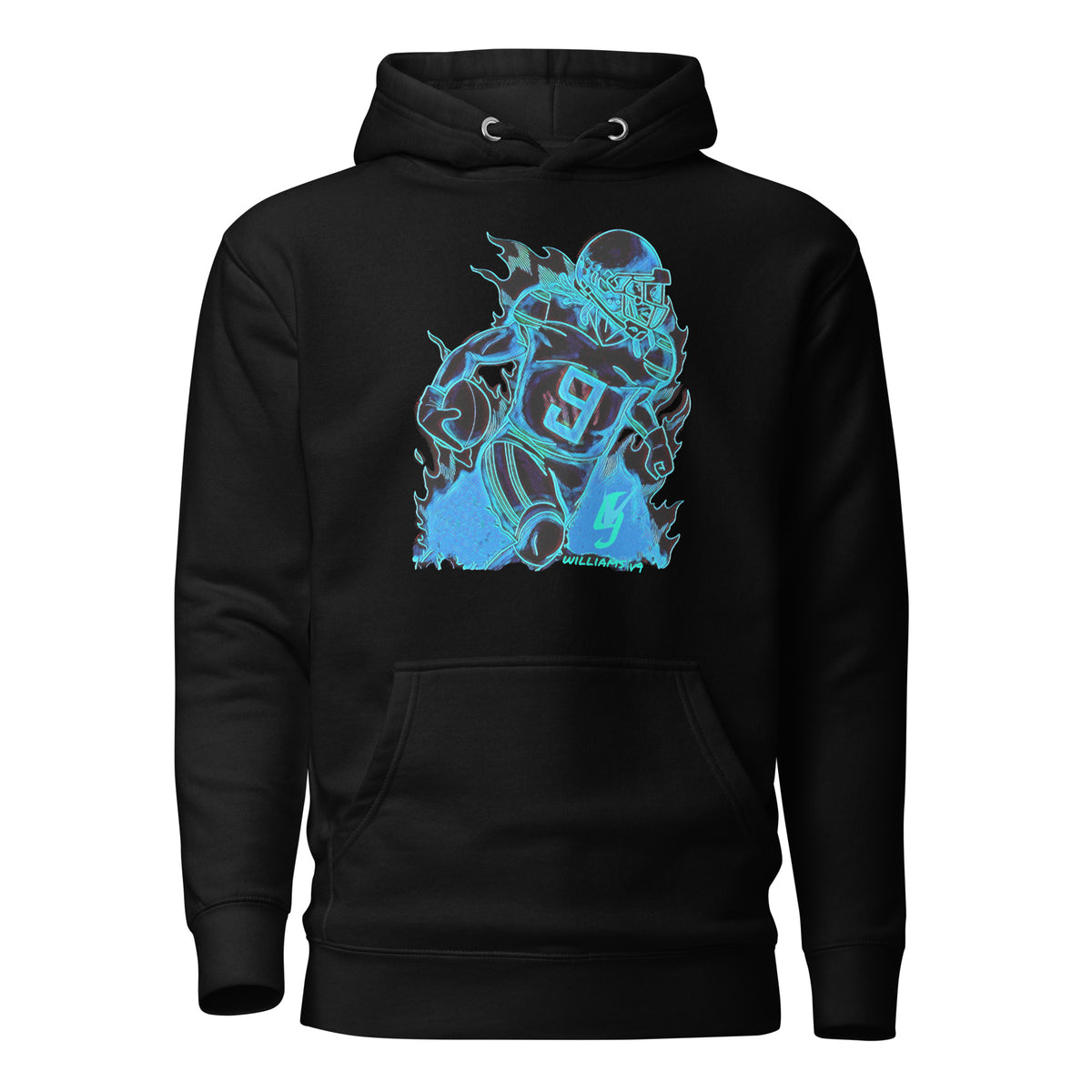 Jameson Williams V9 - Premium Unisex Hoodie