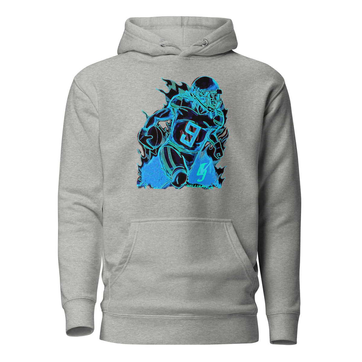 Jameson Williams V9 - Premium Unisex Hoodie