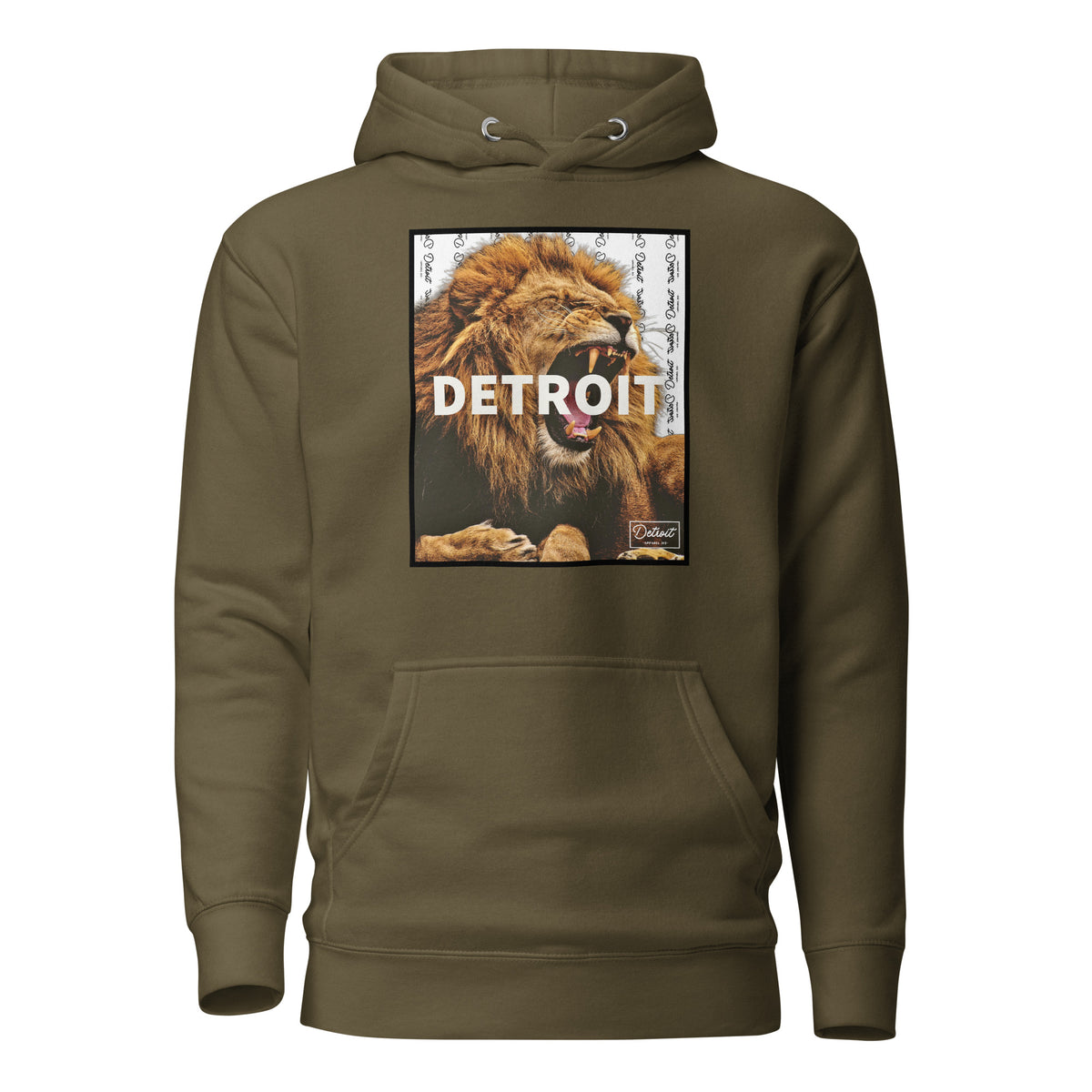Detroit Roaring Lion - Unisex Premium Hoodie