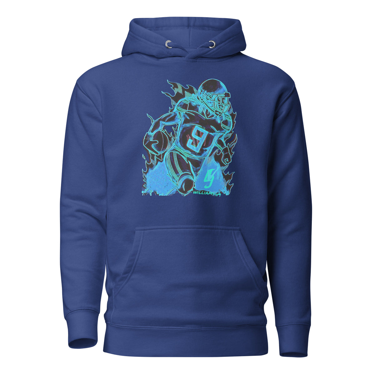 Jameson Williams V9 - Premium Unisex Hoodie