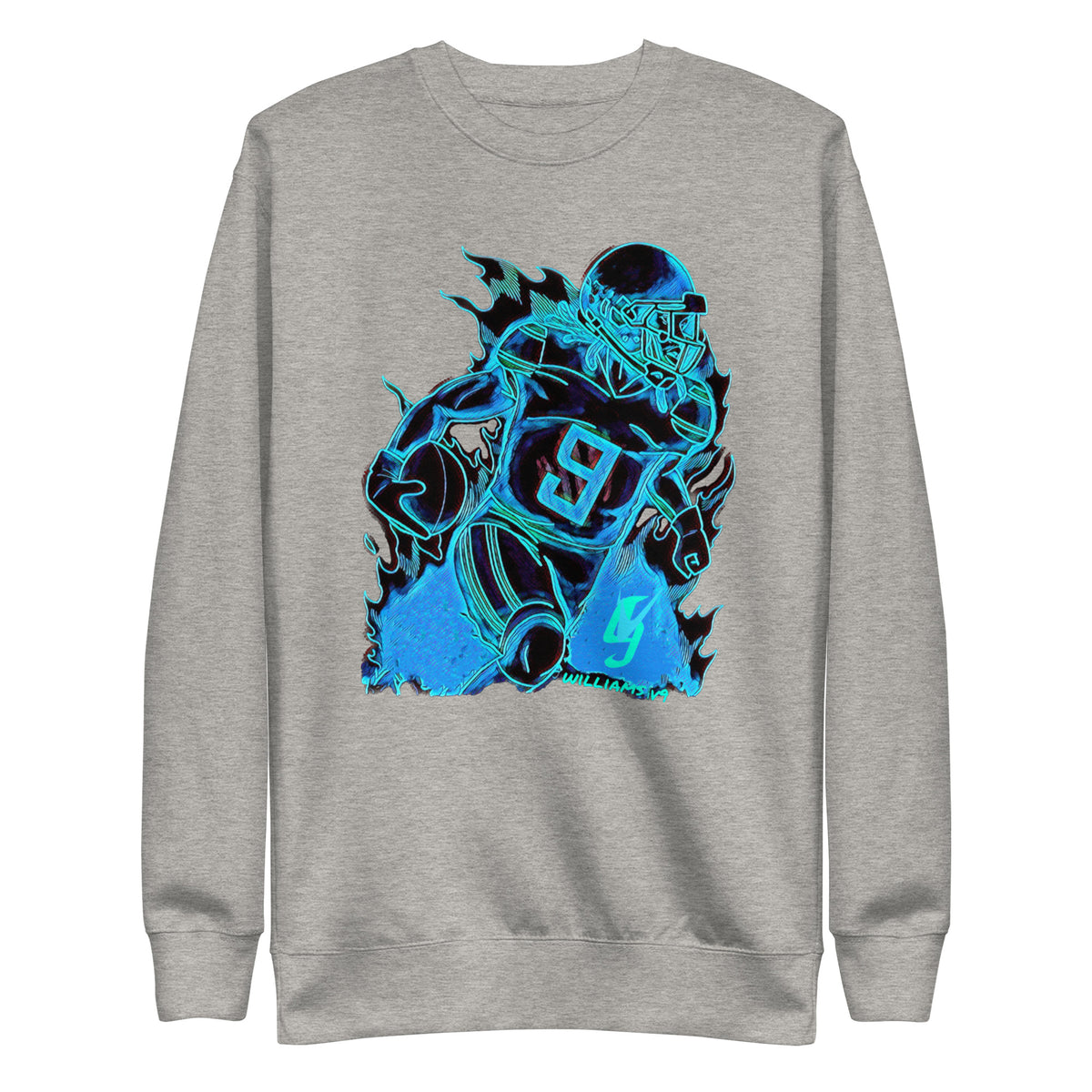 Jameson Williams V9 - Unisex Premium Sweatshirt