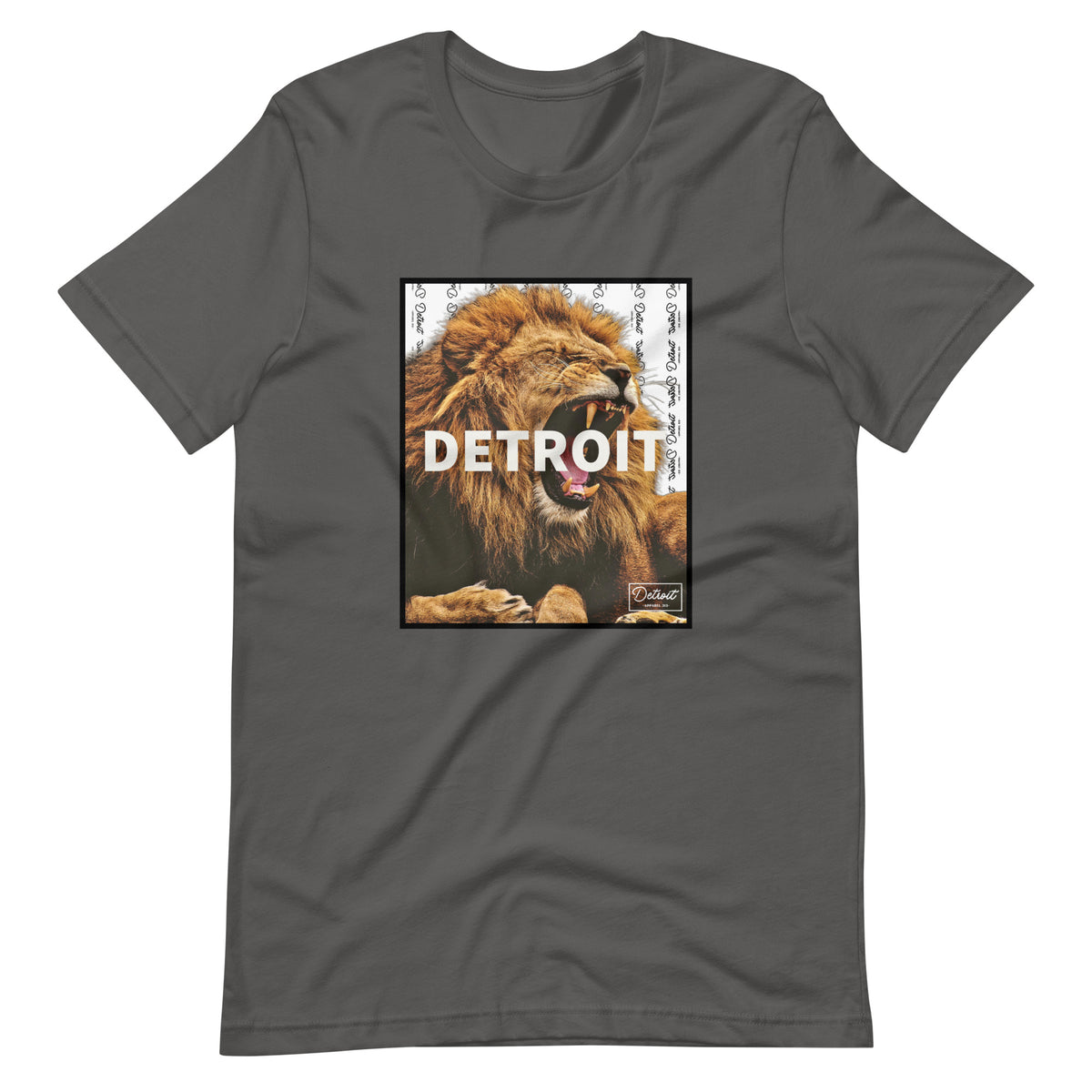 Roaring Detroit Lion - Unisex Premium T-Shirt