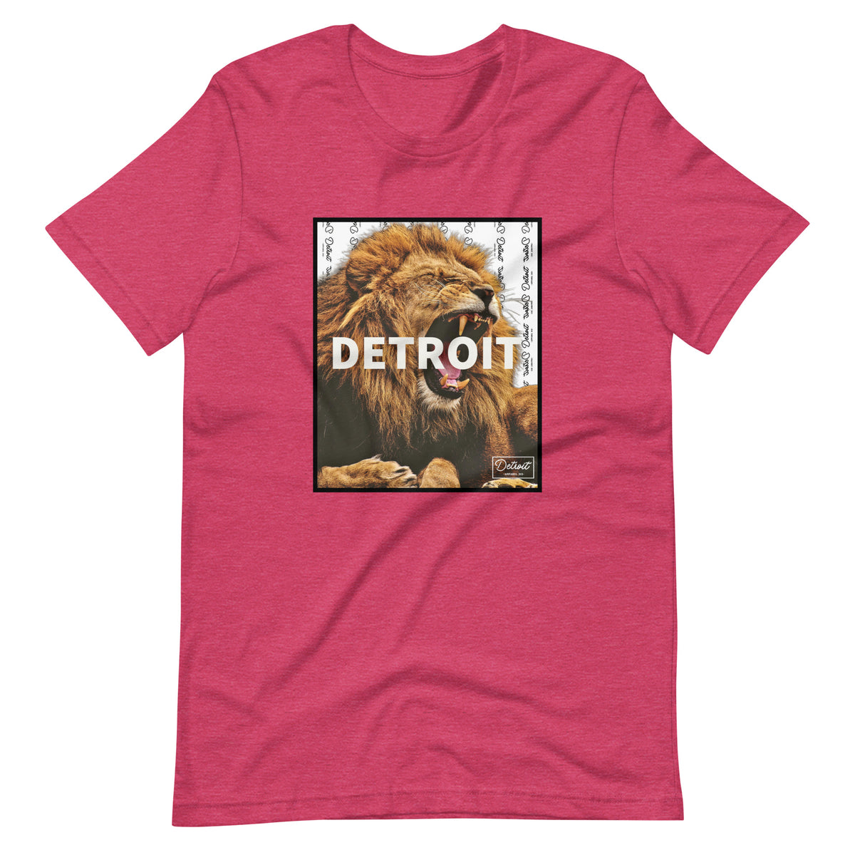 Roaring Detroit Lion - Unisex Premium T-Shirt