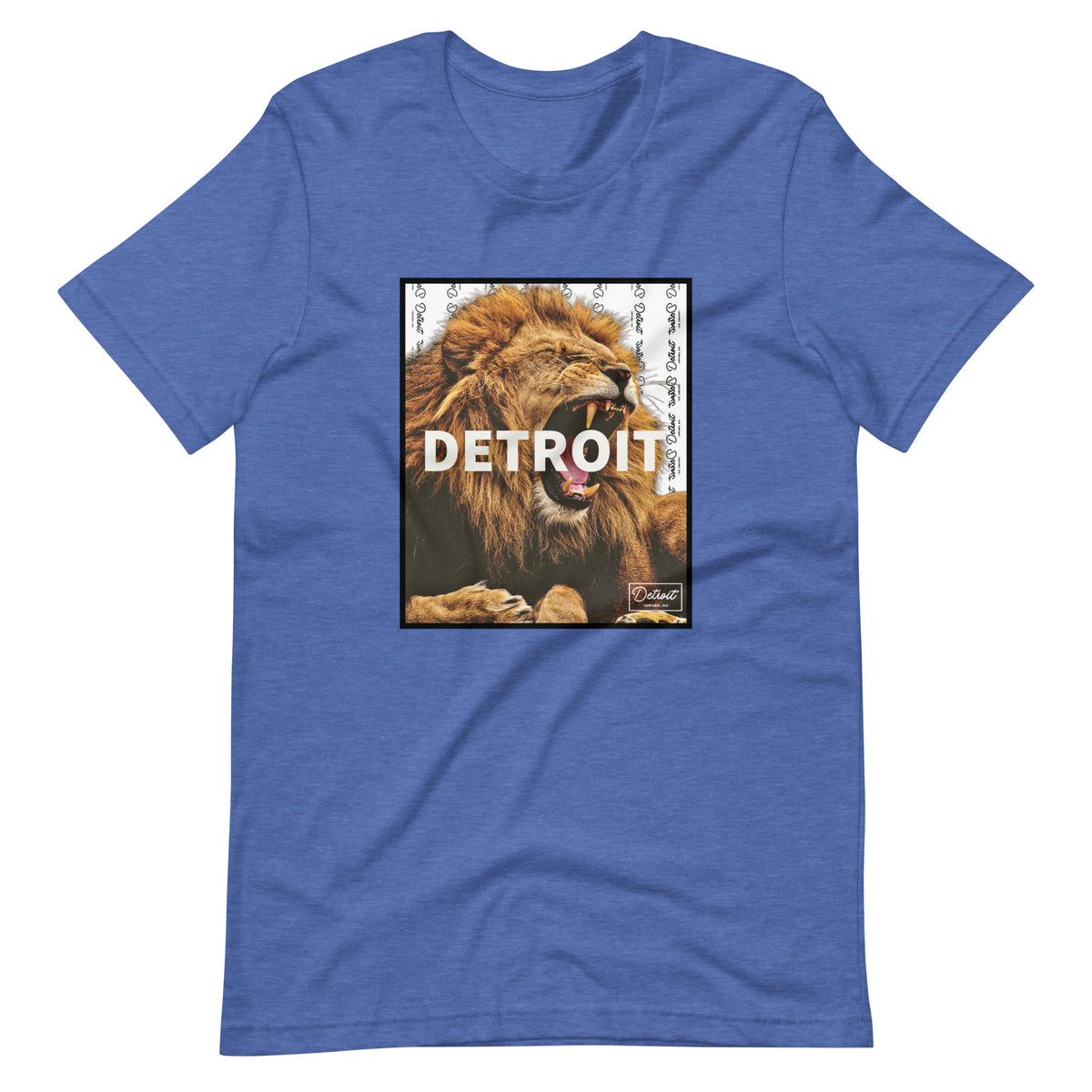 Roaring Detroit Lion - Unisex Premium T-Shirt