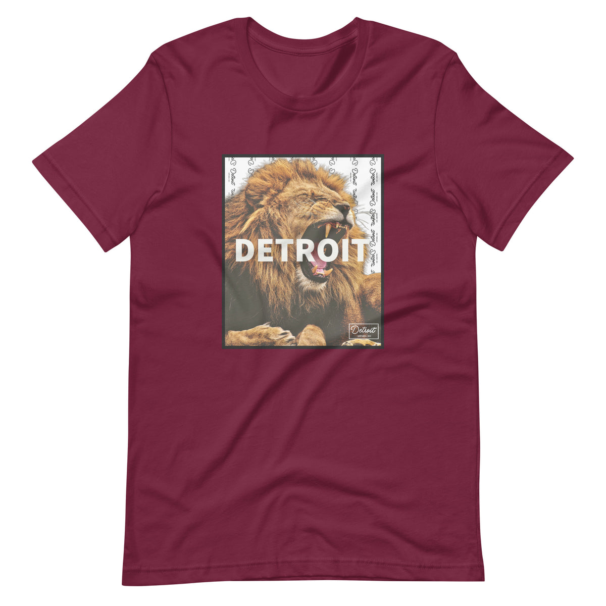 Roaring Detroit Lion - Unisex Premium T-Shirt