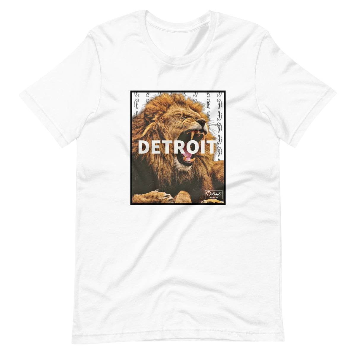 Roaring Detroit Lion - Unisex Premium T-Shirt